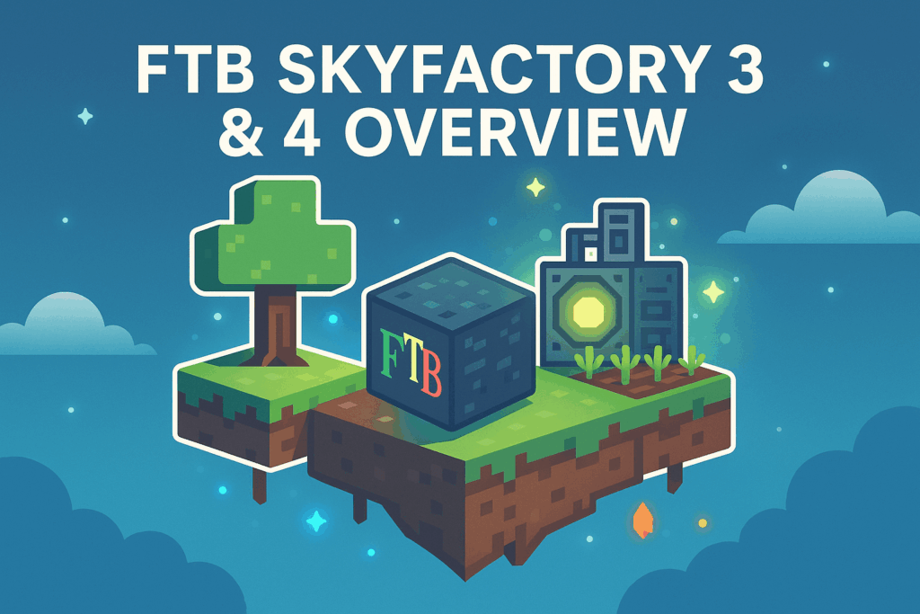Skyfactory 3 and 4