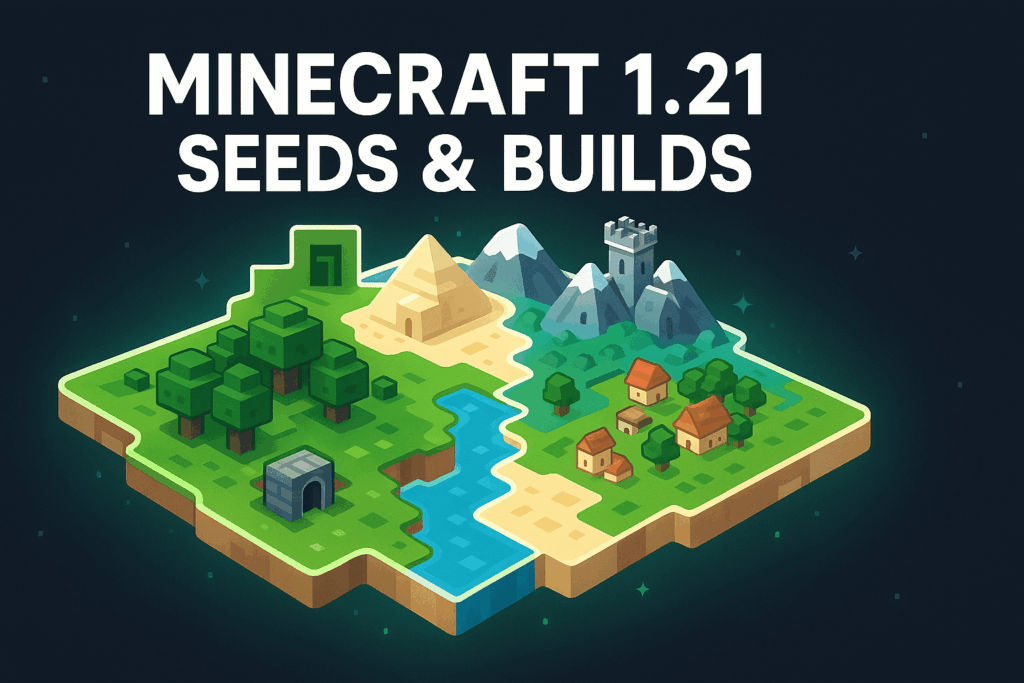 Minecraft 1.21 Seed map